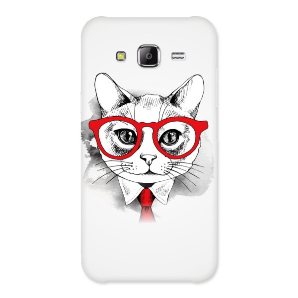 Business Cat Back Case for Samsung Galaxy J5