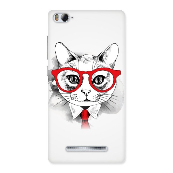 Business Cat Back Case for Xiaomi Mi4i