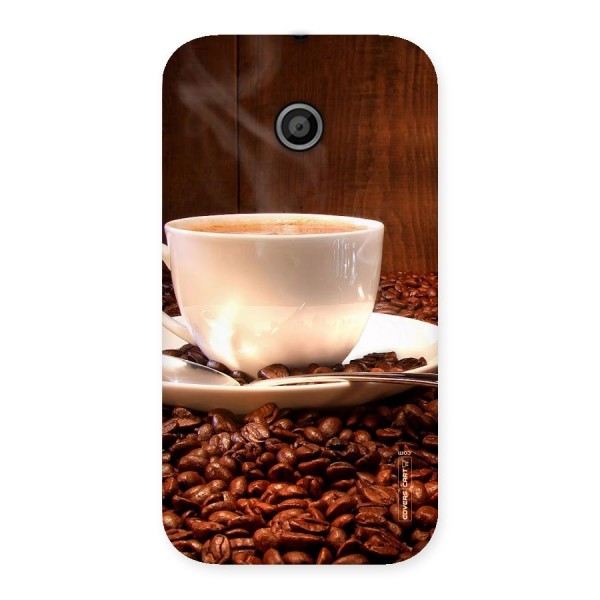 Caffeine Beans Back Case for Moto E