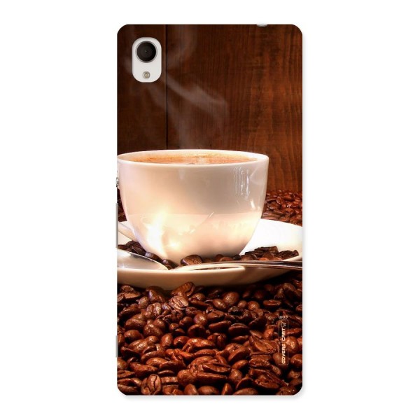 Caffeine Beans Back Case for Xperia M4 Aqua