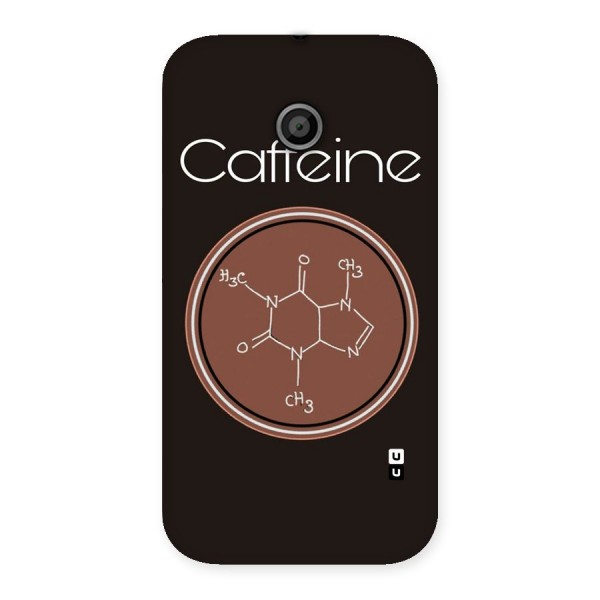 Caffeine Making Back Case for Moto E