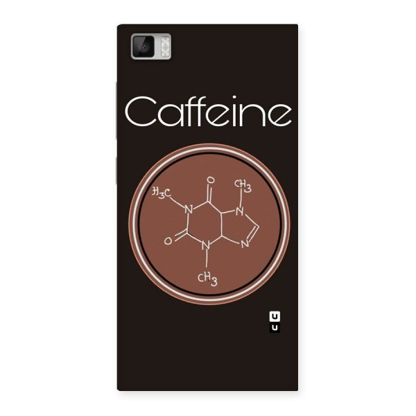 Caffeine Making Back Case for Xiaomi Mi3