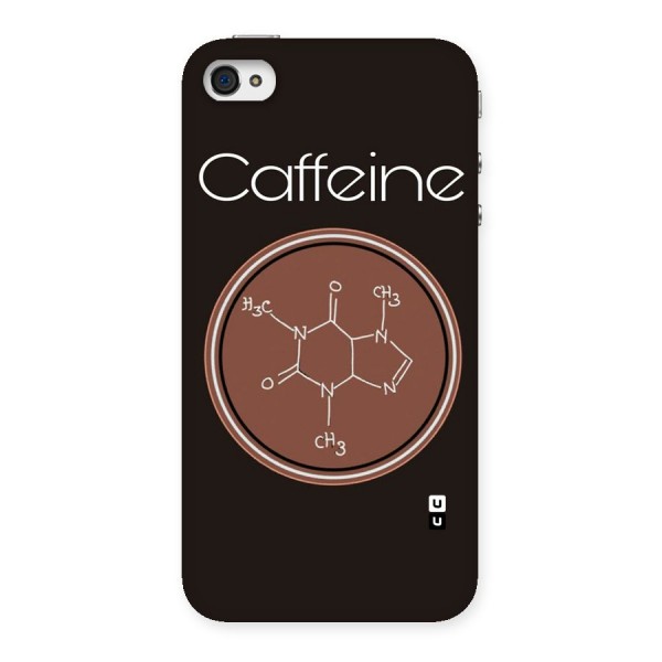 Caffeine Making Back Case for iPhone 4 4s