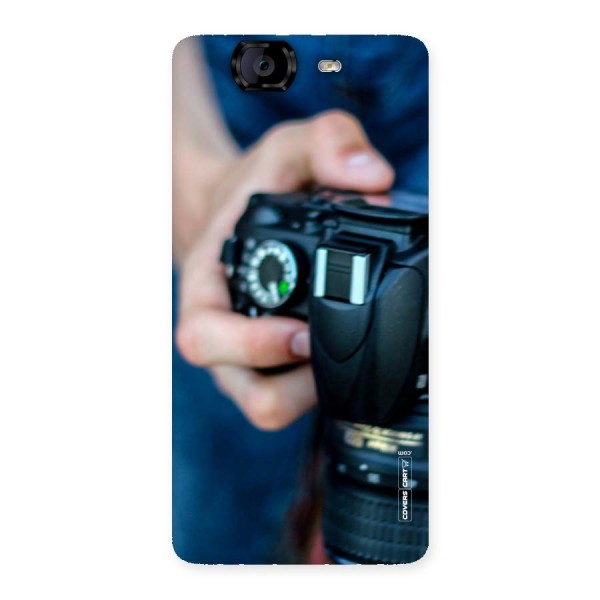 Camera Love Back Case for Canvas Knight A350