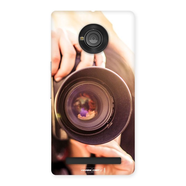 Camera Lovers Back Case for Yu Yuphoria