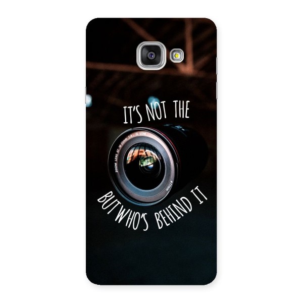 Camera Quote Back Case for Galaxy A7 2016