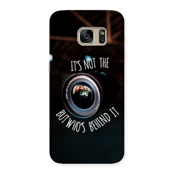 Camera Quote Back Case for Galaxy S7