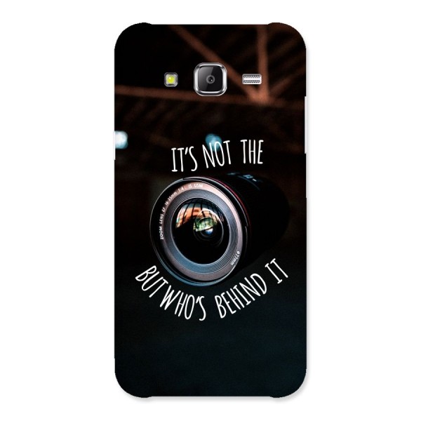 Camera Quote Back Case for Samsung Galaxy J5