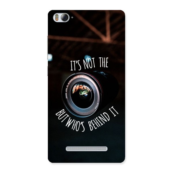 Camera Quote Back Case for Xiaomi Mi4i