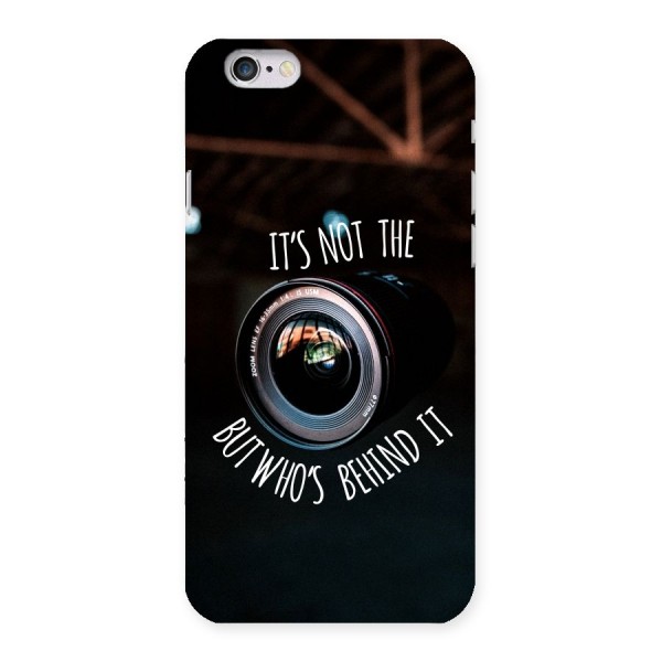 Camera Quote Back Case for iPhone 6 6S