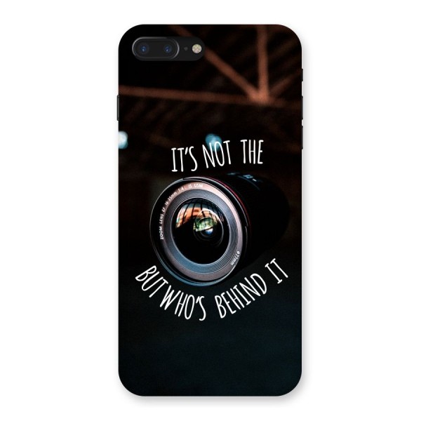 Camera Quote Back Case for iPhone 7 Plus