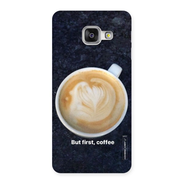 Cappuccino Coffee Back Case for Galaxy A3 2016