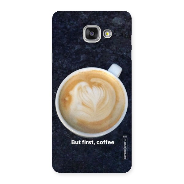 Cappuccino Coffee Back Case for Galaxy A7 2016