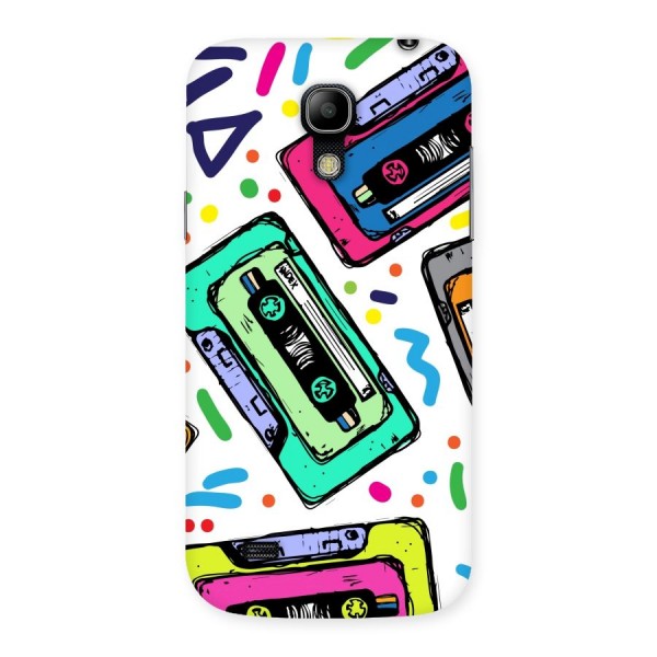 Cassette Pattern Back Case for Galaxy S4 Mini