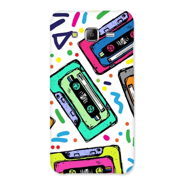 Cassette Pattern Back Case for Samsung Galaxy J5