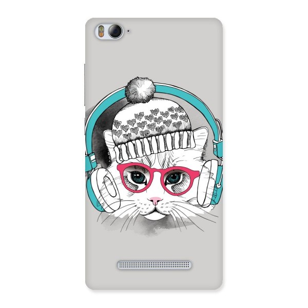 Cat Headphones Back Case for Xiaomi Mi4i