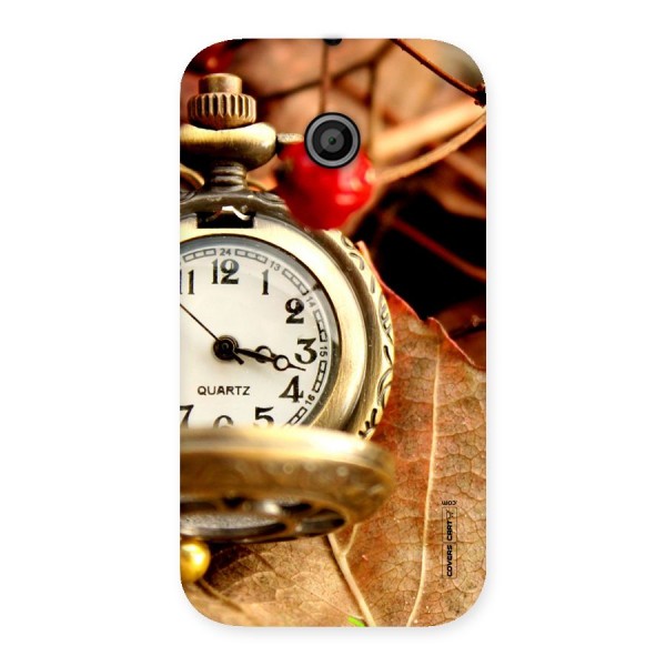 Cherry And Clock Back Case for Moto E