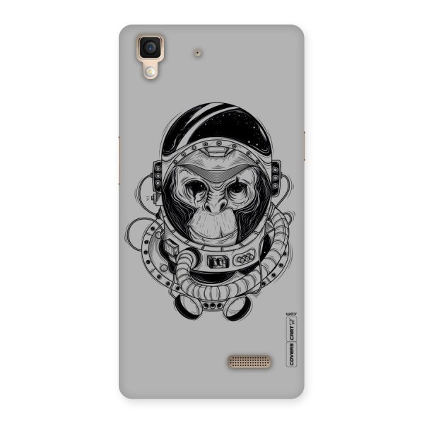 Chimpanzee Astronaut Back Case for Oppo R7