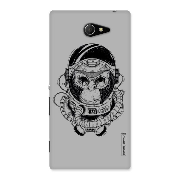 Chimpanzee Astronaut Back Case for Sony Xperia M2