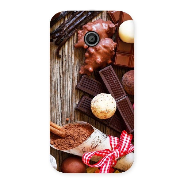 Chocolate Candies Back Case for Moto E