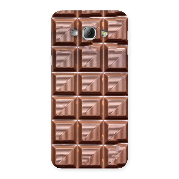 Chocolate Tiles Back Case for Galaxy A8