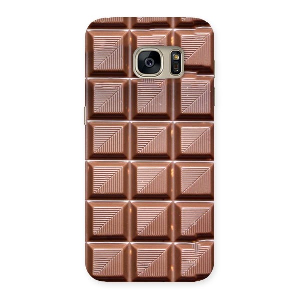 Chocolate Tiles Back Case for Galaxy S7