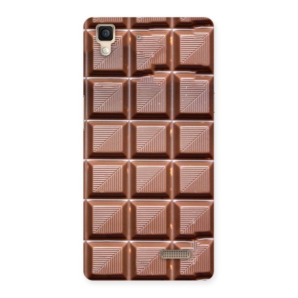 Chocolate Tiles Back Case for Oppo R7