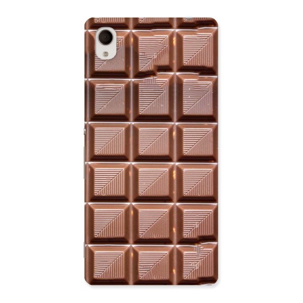 Chocolate Tiles Back Case for Xperia M4 Aqua