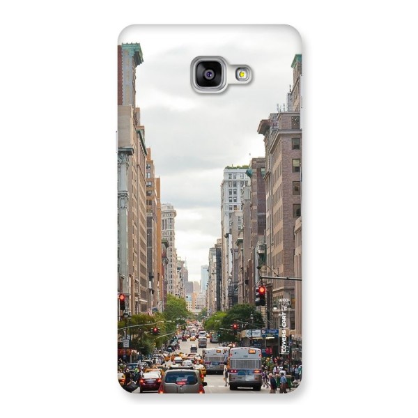 City Street View Back Case for Galaxy A9