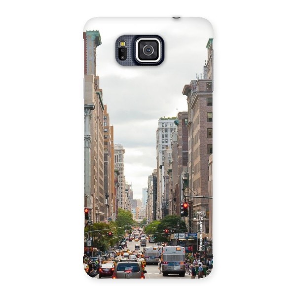 City Street View Back Case for Galaxy Alpha