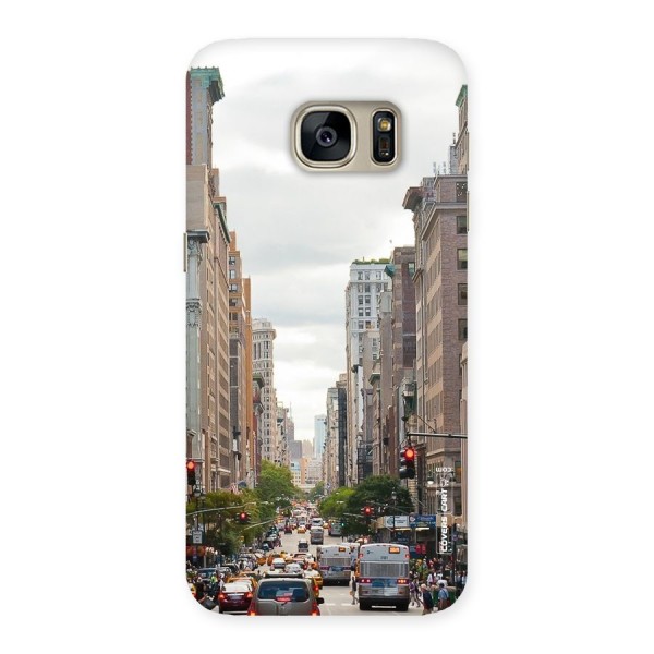 City Street View Back Case for Galaxy S7