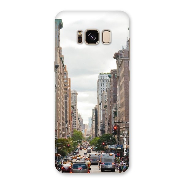 City Street View Back Case for Galaxy S8