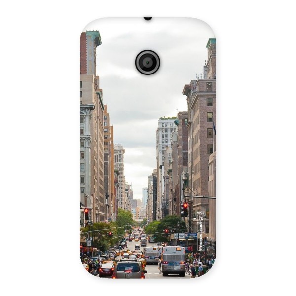 City Street View Back Case for Moto E