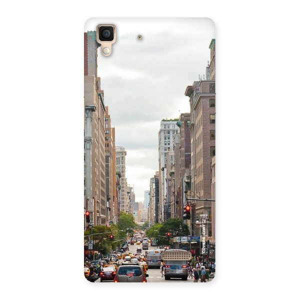 City Street View Back Case for Oppo R7