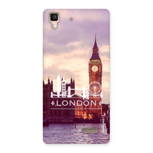 City Tower Back Case for Oppo R7