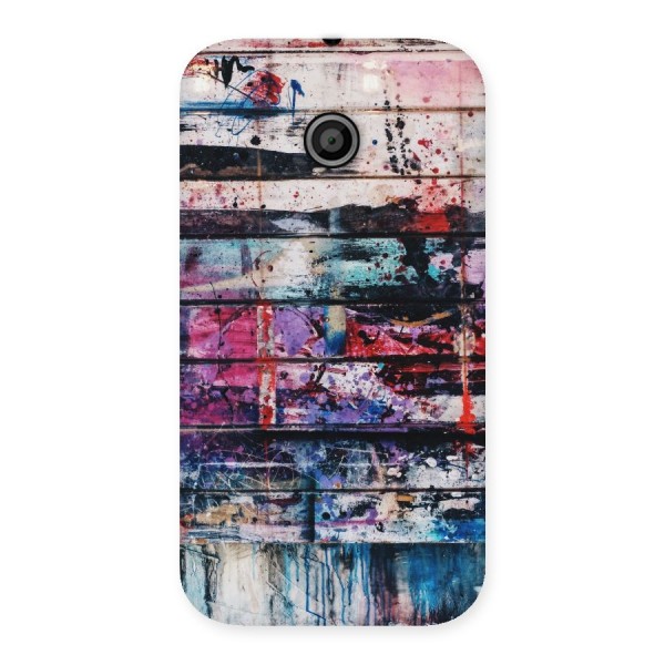 Classic Art Splash Back Case for Moto E