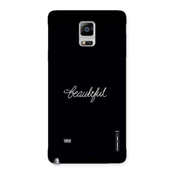 Classic Beautiful Back Case for Galaxy Note 4