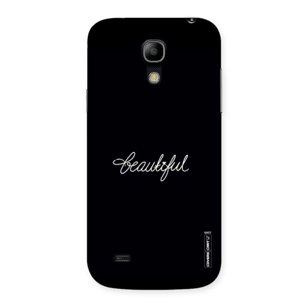 Classic Beautiful Back Case for Galaxy S4 Mini