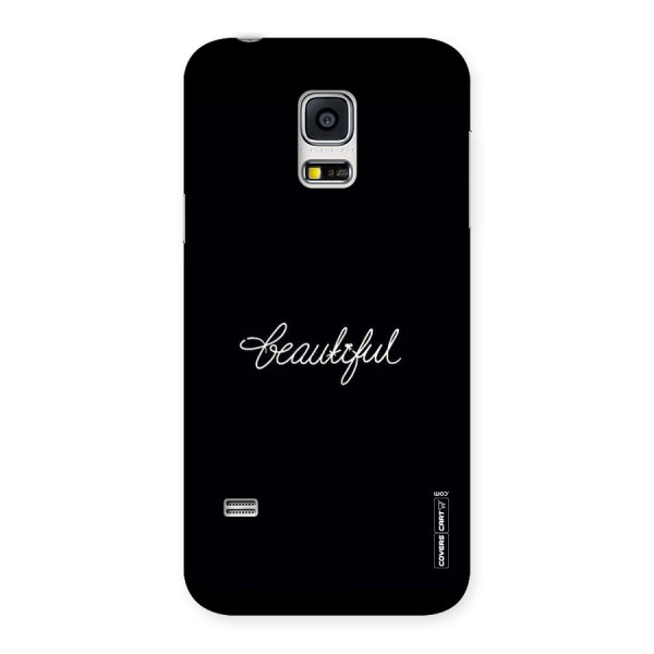 Classic Beautiful Back Case for Galaxy S5 Mini