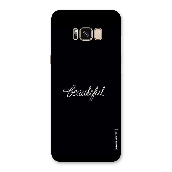 Classic Beautiful Back Case for Galaxy S8 Plus