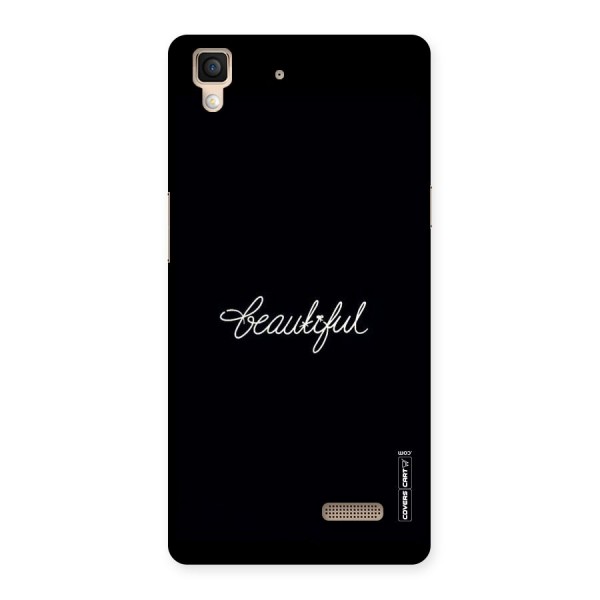 Classic Beautiful Back Case for Oppo R7