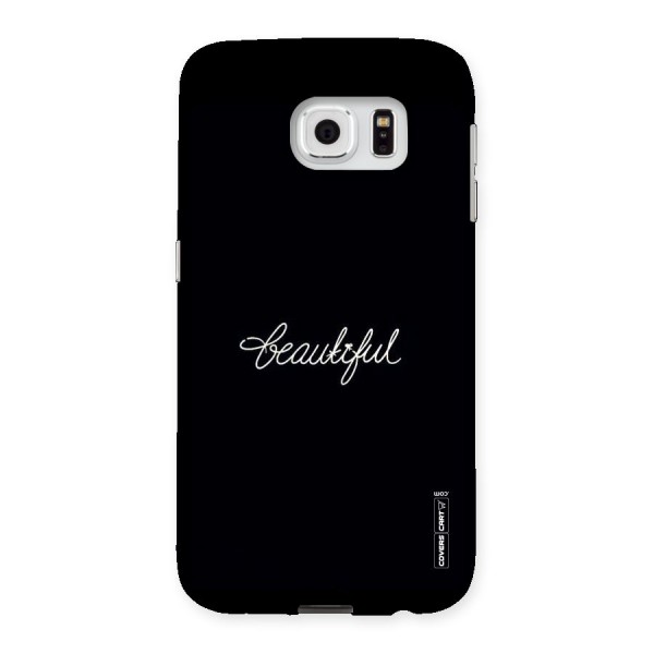 Classic Beautiful Back Case for Samsung Galaxy S6