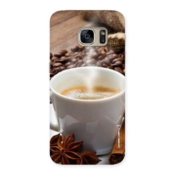 Classic Coffee Beans Back Case for Galaxy S7