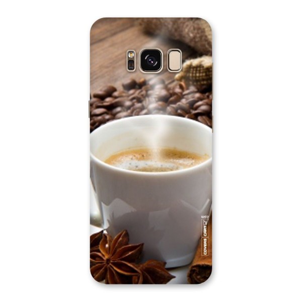 Classic Coffee Beans Back Case for Galaxy S8