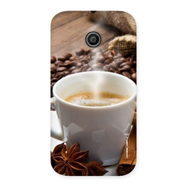 Classic Coffee Beans Back Case for Moto E