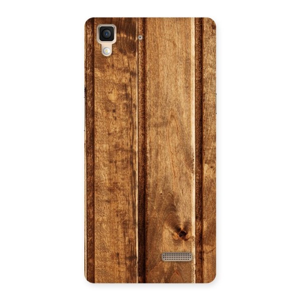 Classic Wood Print Back Case for Oppo R7