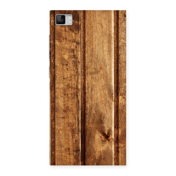 Classic Wood Print Back Case for Xiaomi Mi3