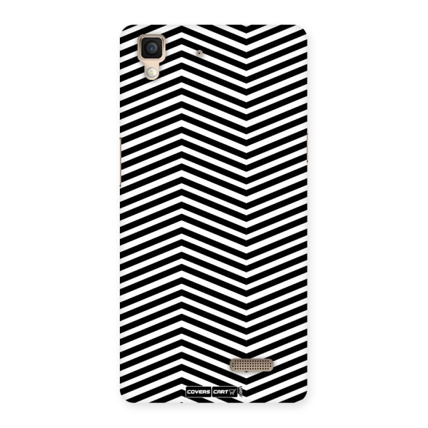 Classy Zig Zag Back Case for Oppo R7