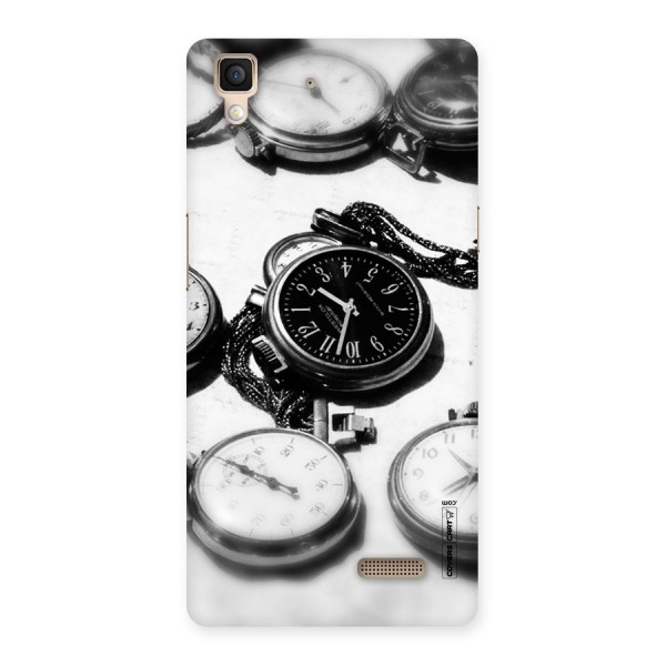 Clock Collection Back Case for Oppo R7