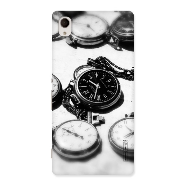 Clock Collection Back Case for Xperia M4 Aqua